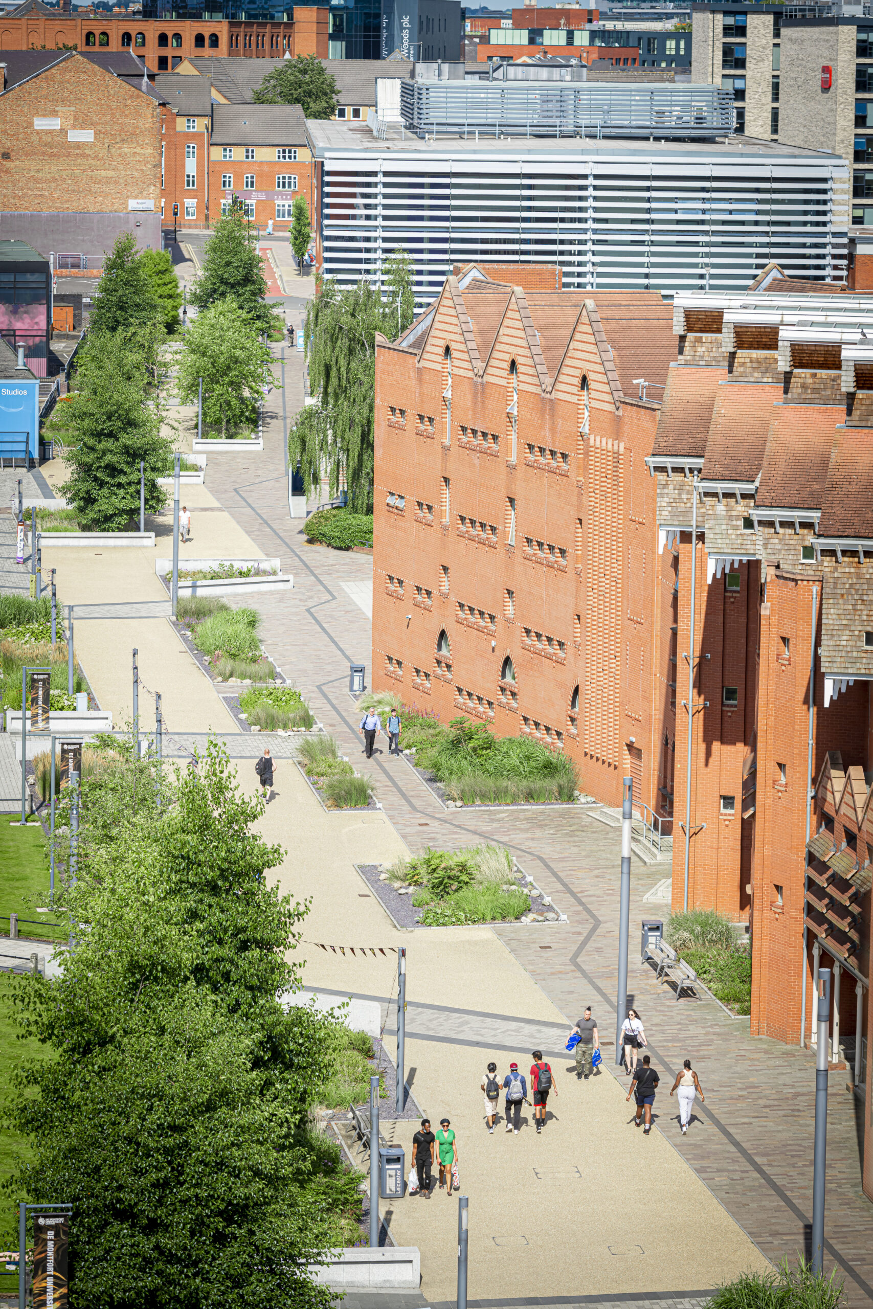 DMU general views, lanes campus